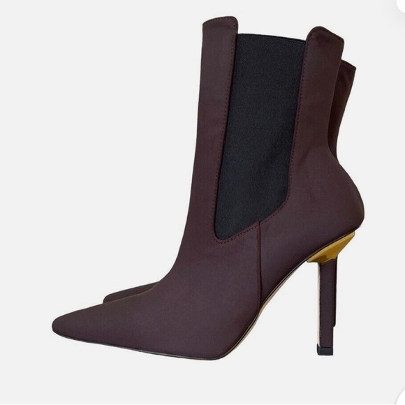 Good American Neoprene chocolate size 9 NWT - Picture 2 of 4